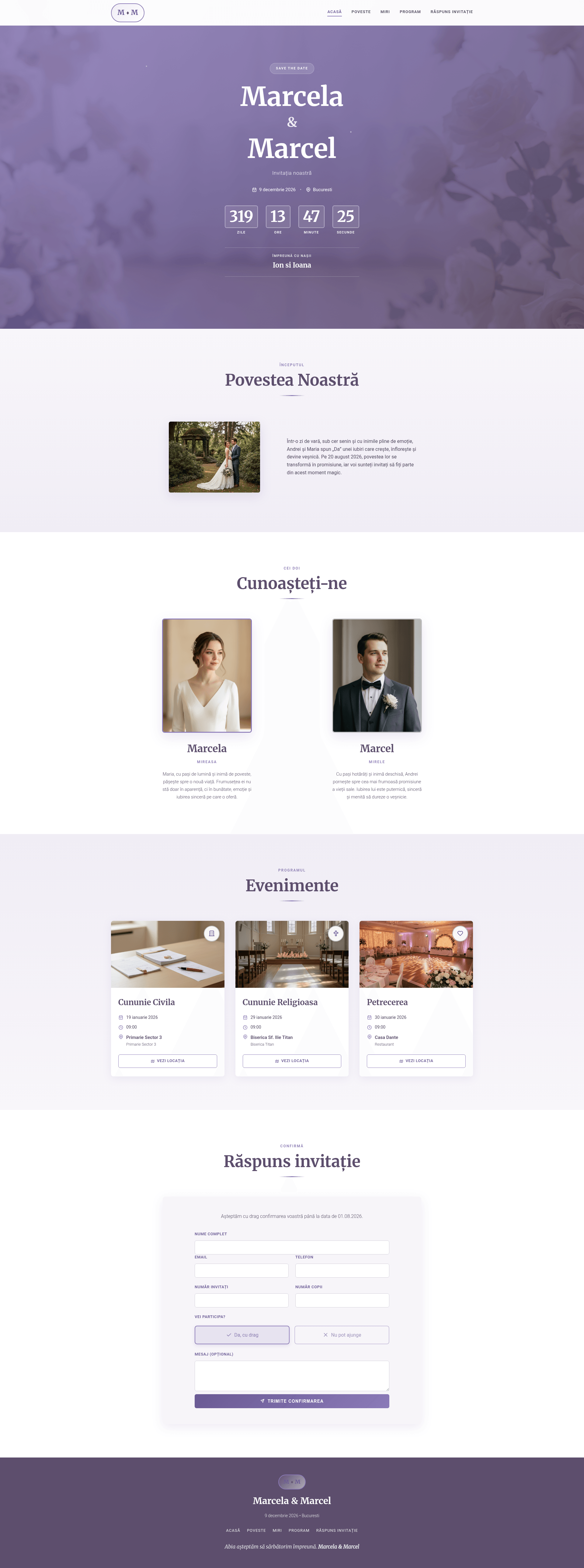 Violet Evening Desktop